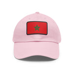 Flag Village Morocco Flag Hat Cap with Leather Patch