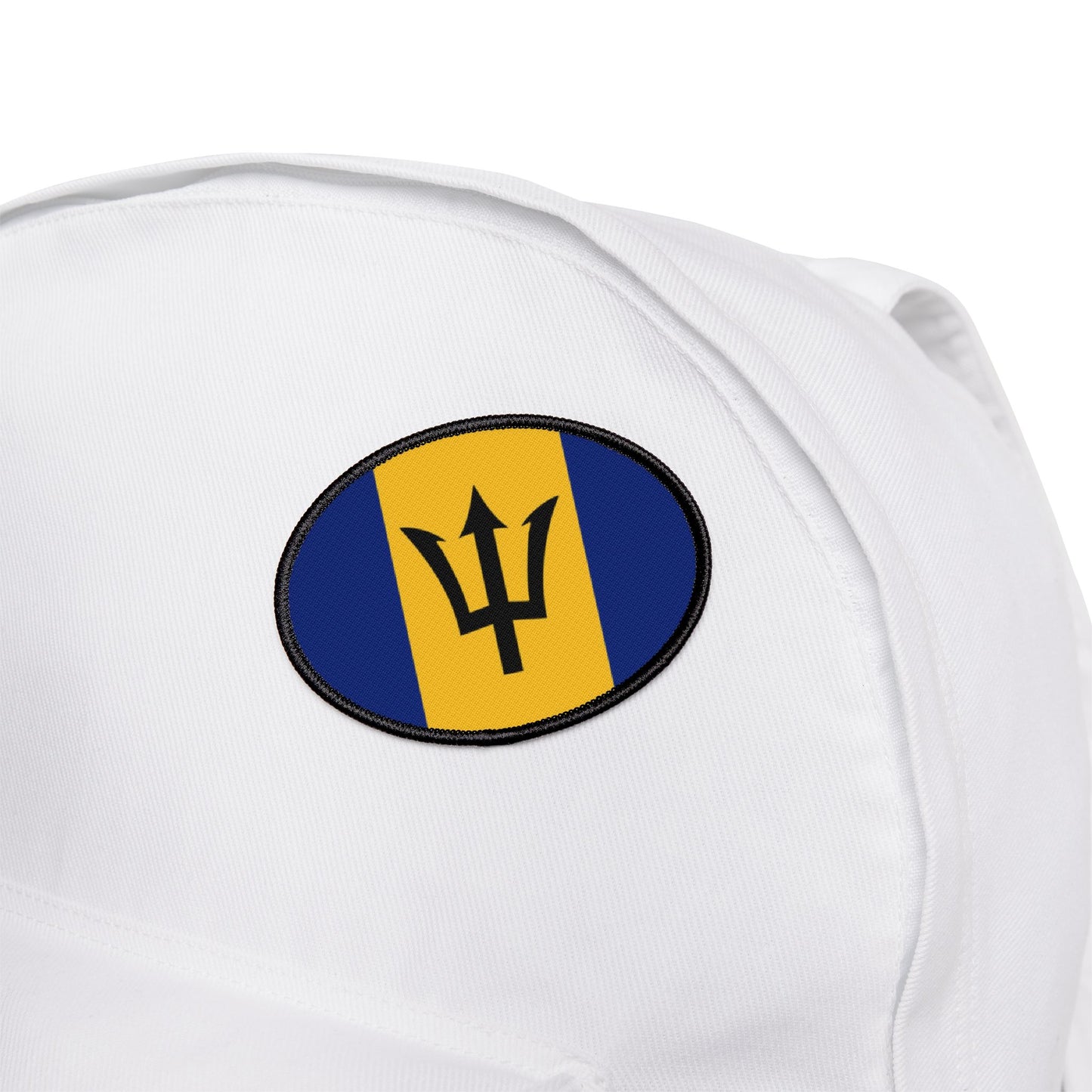 Flag Village Barbados Flag Embroidery Iron-On Patches