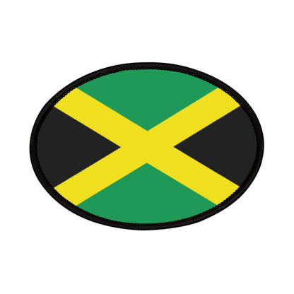 Flag Village Jamaica Flag Embroidery Iron-On Patches