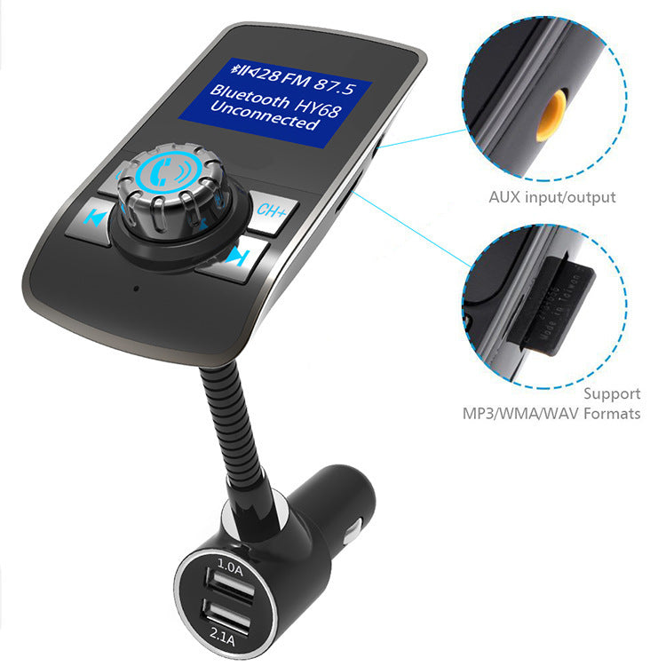 Flag Village Auto Tools Car Bluetooth Mp3 Car FM Transmitter Car Bluetooth Mp3 Player Card