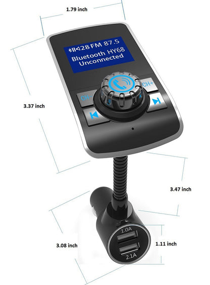 Flag Village Auto Tools Car Bluetooth Mp3 Car FM Transmitter Car Bluetooth Mp3 Player Card