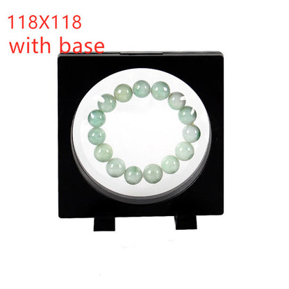 Flag Village Buddha Beads Jewelry Gift Badge Crafts Display Plastic Packaging Box
