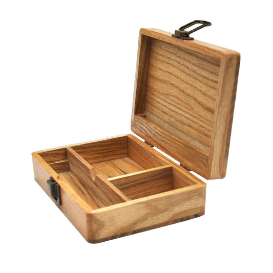 Flag Village Set Packaging Wood Gift Box