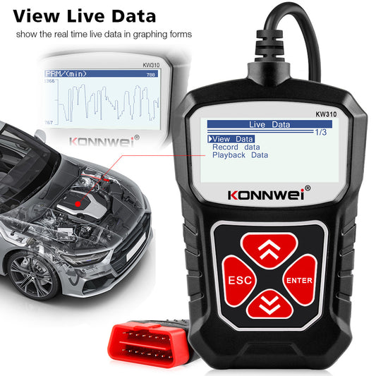 Flag Village Auto Tools Car Scanner Diagnostic Tool Automotive Scanner Car Tools
