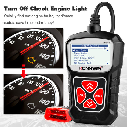 Flag Village Auto Tools Car Scanner Diagnostic Tool Automotive Scanner Car Tools