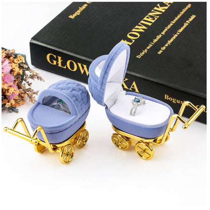 Flag Village Jewelry Ring Necklace Jewelry Box Gift Box Flannel Box