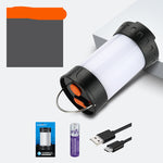 Flag Village Camping Lights Camping Lights Outdoor Multi-function LED Rechargeable Super Bright Tent Camping Stall Lights