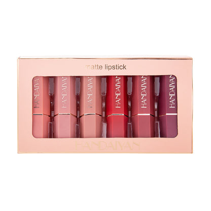 Flag Village Matte Matte Lipstick Gift Box Set Non-stick Cup Lipstick Lipstick