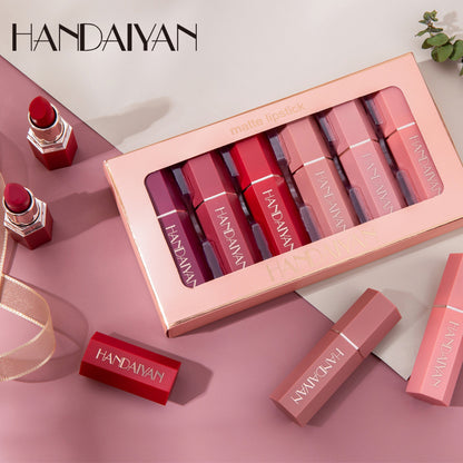 Flag Village Matte Matte Lipstick Gift Box Set Non-stick Cup Lipstick Lipstick