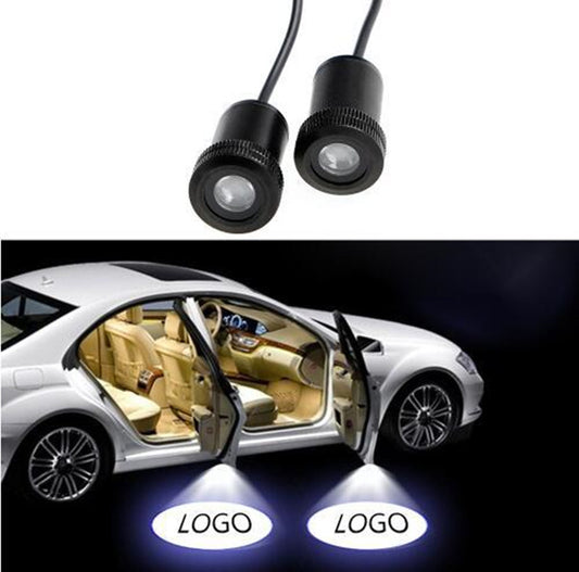 Flag Village Auto Tools Laser Projection Lamp Car Door Lamp Car LED Decorative Lamp