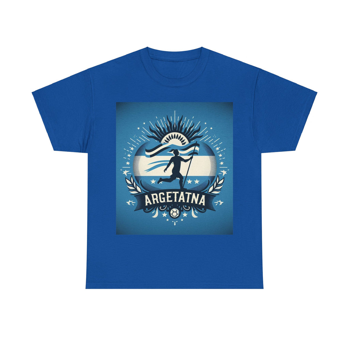 Flag Village Argentina Sporting Flag T-SHIRT Heavy Cotton Tee ARG0007