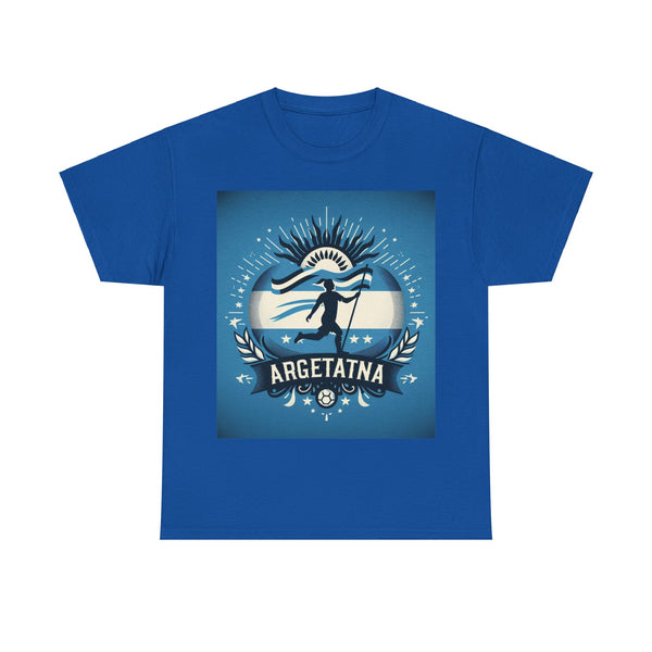 Flag Village Argentina Sporting Flag T-SHIRT Heavy Cotton Tee ARG0007