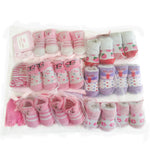 Flag Village Newborn Baby Gloves And Socks Set Gift Box