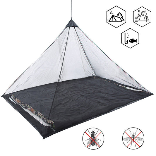 Flag Village Outdoor Person Travel Camping Portable Foldable Mesh Mosquito Net Tent Wilderness Campping