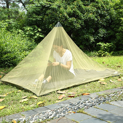 Flag Village Outdoor Person Travel Camping Portable Foldable Mesh Mosquito Net Tent Wilderness Campping