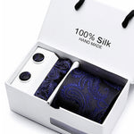 Flag Village Fashion Business Formal Wear Men's Tie Gift Box Set of 5
