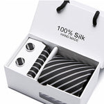 Flag Village Fashion Business Formal Wear Men's Tie Gift Box Set of 5
