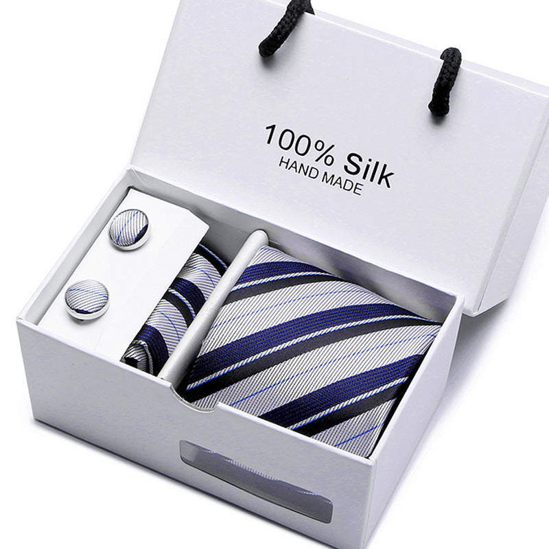 Flag Village Fashion Business Formal Wear Men's Tie Gift Box Set of 5