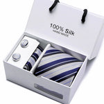 Flag Village Fashion Business Formal Wear Men's Tie Gift Box Set of 5
