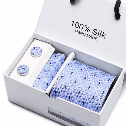 Flag Village Fashion Business Formal Wear Men's Tie Gift Box Set of 5