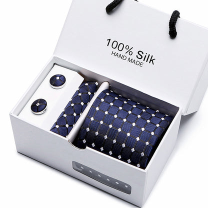 Flag Village Fashion Business Formal Wear Men's Tie Gift Box Set of 5