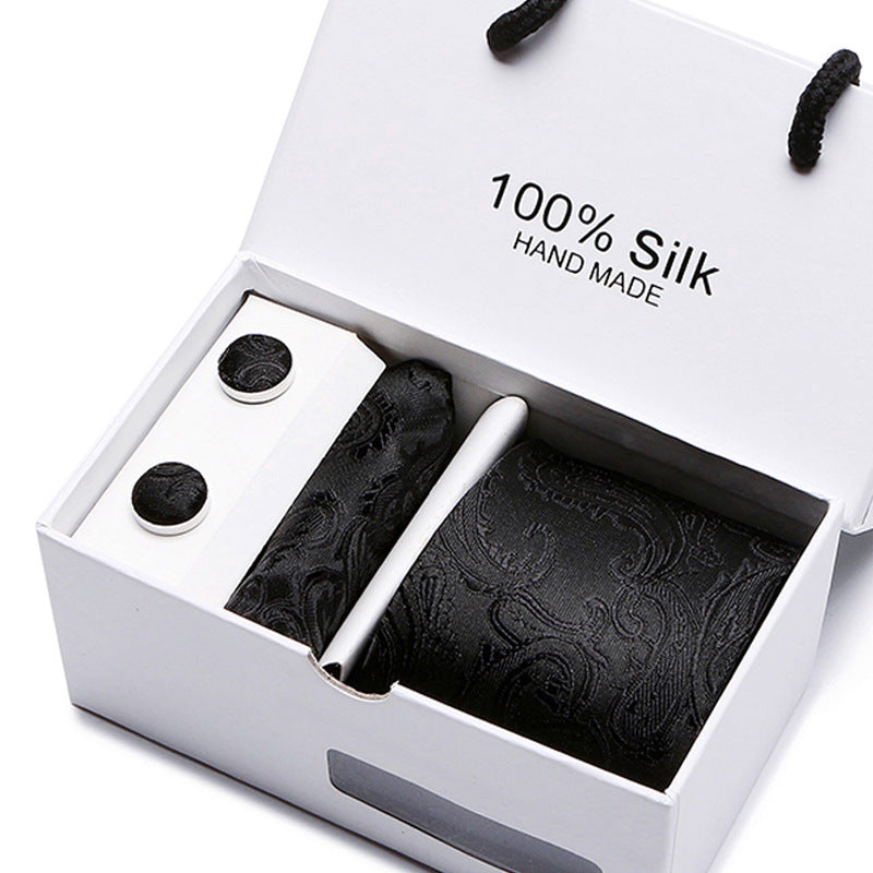Flag Village Fashion Business Formal Wear Men's Tie Gift Box Set of 5