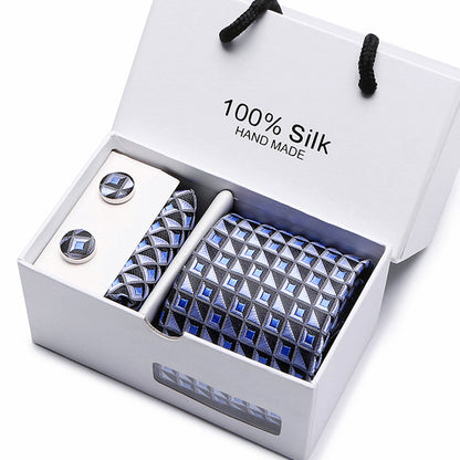 Flag Village Fashion Business Formal Wear Men's Tie Gift Box Set of 5