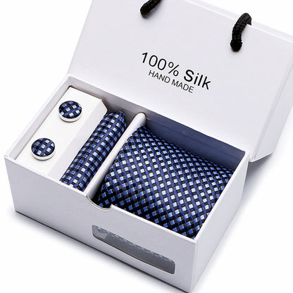 Flag Village Fashion Business Formal Wear Men's Tie Gift Box Set of 5