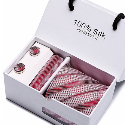 Flag Village Fashion Business Formal Wear Men's Tie Gift Box Set of 5