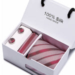 Flag Village Fashion Business Formal Wear Men's Tie Gift Box Set of 5