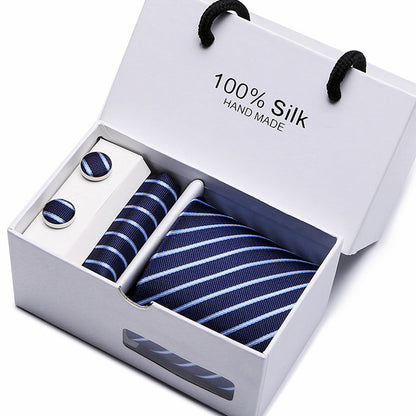Flag Village Fashion Business Formal Wear Men's Tie Gift Box Set of 5