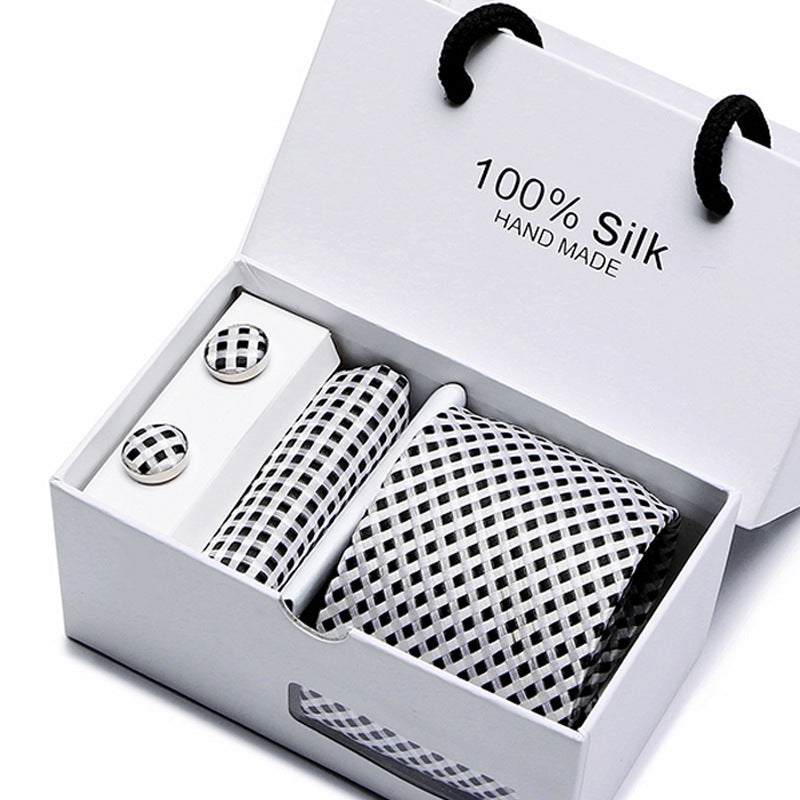 Flag Village Fashion Business Formal Wear Men's Tie Gift Box Set of 5