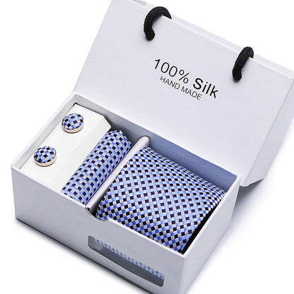 Flag Village Fashion Business Formal Wear Men's Tie Gift Box Set of 5