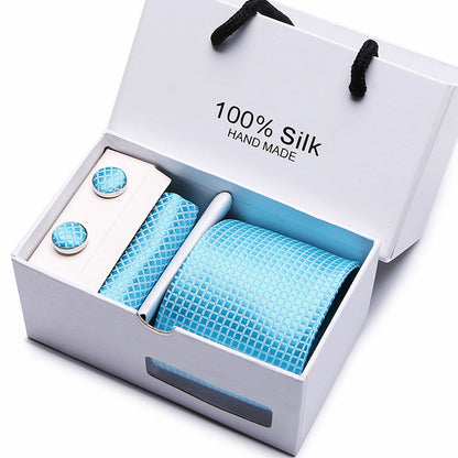 Flag Village Fashion Business Formal Wear Men's Tie Gift Box Set of 5