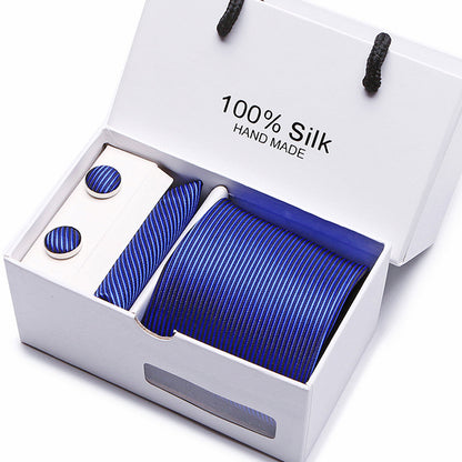 Flag Village Fashion Business Formal Wear Men's Tie Gift Box Set of 5