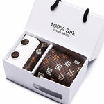 Flag Village Fashion Business Formal Wear Men's Tie Gift Box Set of 5