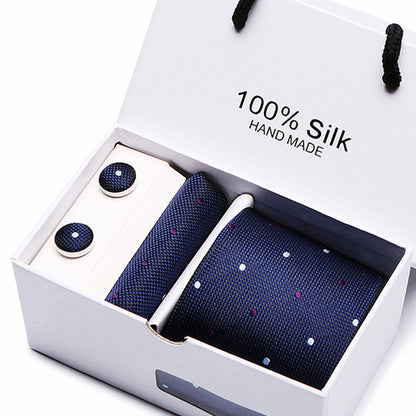 Flag Village Fashion Business Formal Wear Men's Tie Gift Box Set of 5