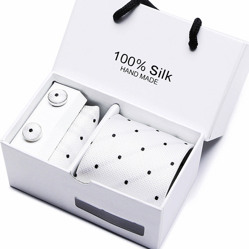 Flag Village Fashion Business Formal Wear Men's Tie Gift Box Set of 5