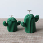 Flag Village Cactus Shape Candles Mould Silicone Candle Mold Aromatherapy Plaster Handmade Making Kit Soap Crafts Mold DIY Gifts Home Decor