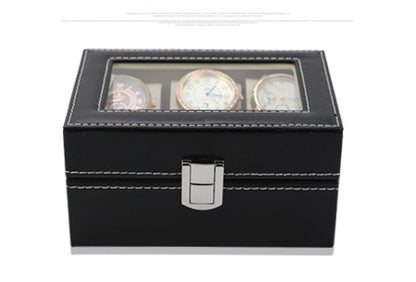 Flag Village 3-digit watch box jewelry gift dedicated display storage box