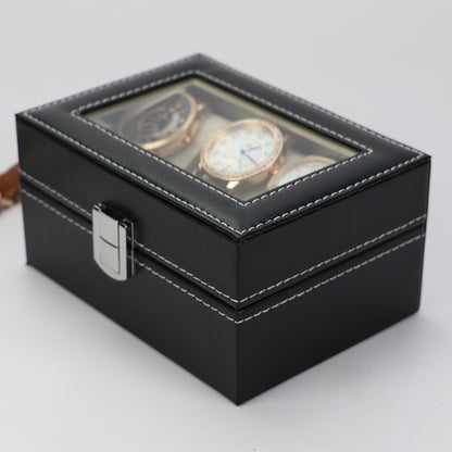 Flag Village 3-digit watch box jewelry gift dedicated display storage box