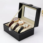 Flag Village 3-digit watch box jewelry gift dedicated display storage box