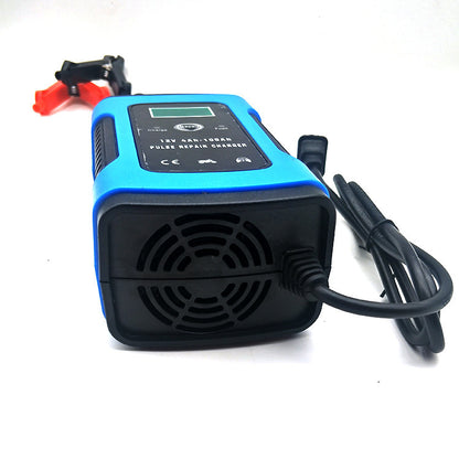 Flag Village Auto Tools 12V6A Motorcycle Car Battery Charger