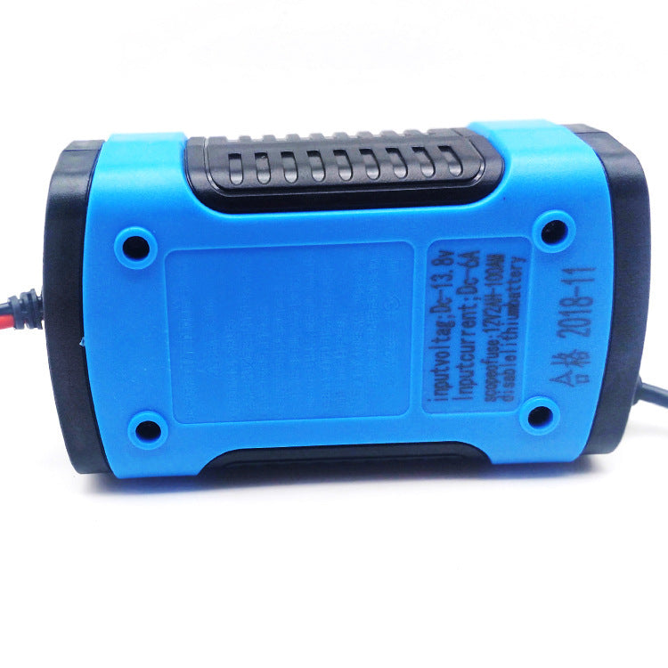 Flag Village Auto Tools 12V6A Motorcycle Car Battery Charger