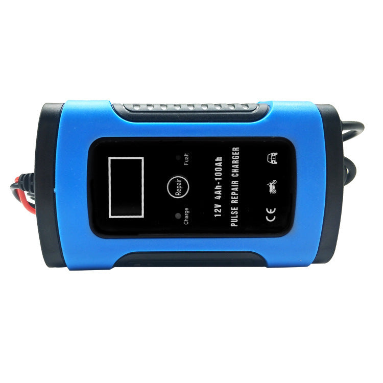 Flag Village Auto Tools 12V6A Motorcycle Car Battery Charger