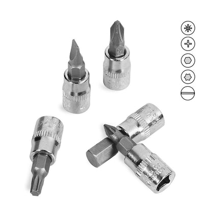 Flag Village Auto Tools Car Repair Tool 46pcs Inch Socket Set Car Repair Tool Ratchet Torque Wrench Combo Tools Kit Auto Repairing Tool Set