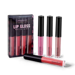 Flag Village Langmanni 4 Lip Gloss Long Lasting Matte Set Gift Box