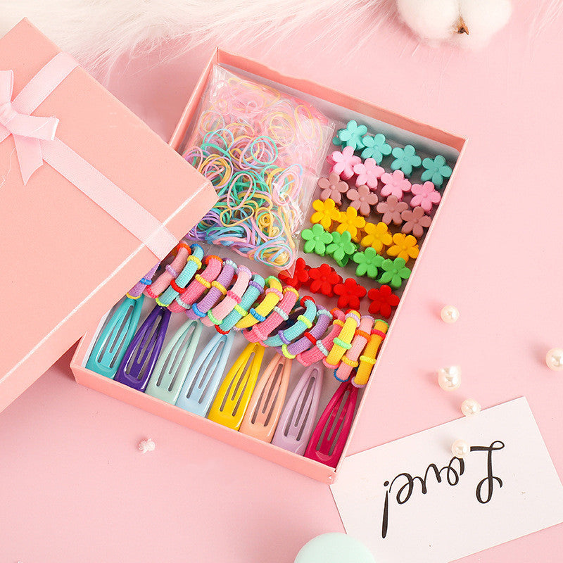 Flag Village Simple Hairpin Head Rope Gift Box Set