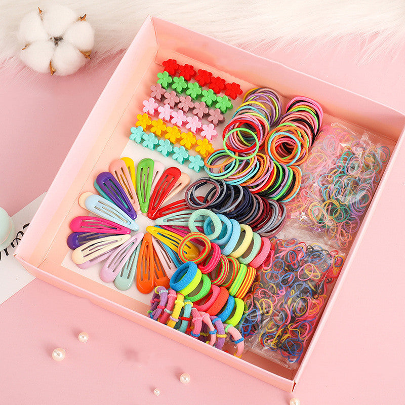 Flag Village Simple Hairpin Head Rope Gift Box Set