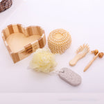 Flag Village Heart-shaped gift box bath set